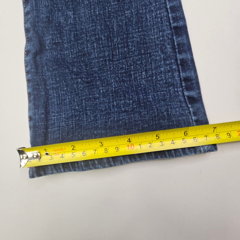 American Eagle Kick Bootcut Jeans Women 2 Short Dark Wash Super Stretch - Picture 6 of 16